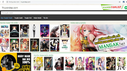 Top list trang web đọc truyện tranh ngôn tình hay nhất hiện nay