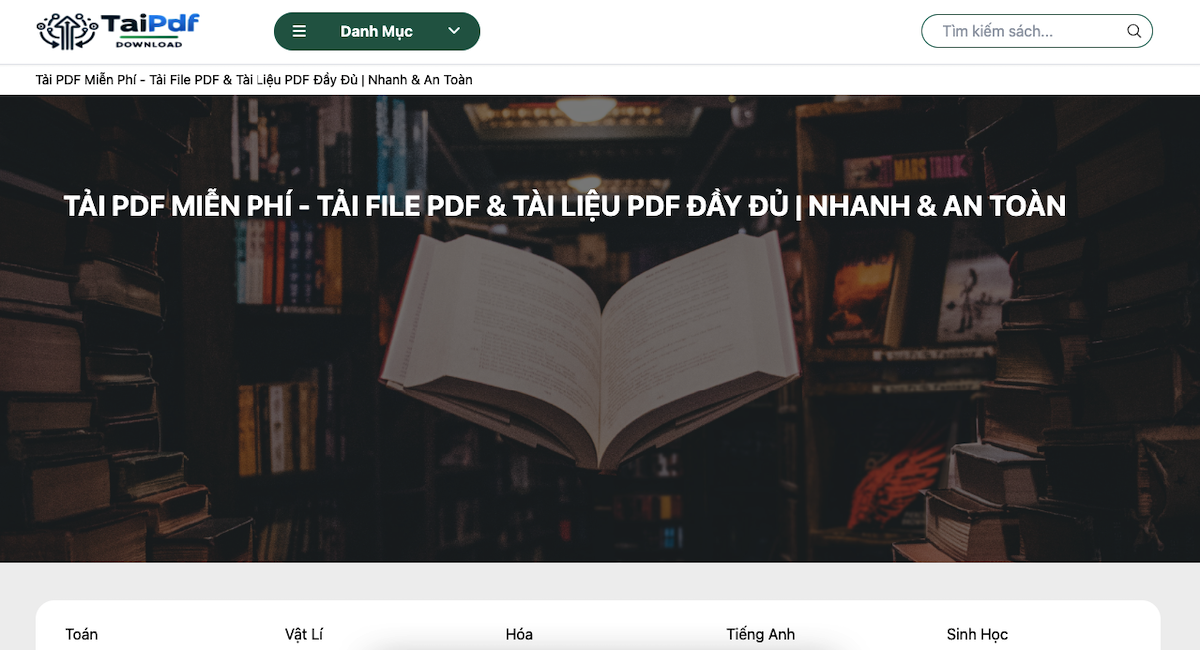 Truyện Tranh Tải Tài Liệu PDF Học Tập Miễn Phí TaiPDF.com – Nguồn Học Tập Uy Tín và Chất Lượng